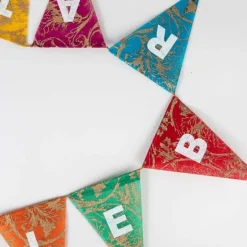 CELEBRATE Silk Paper Garland