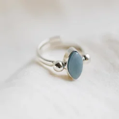 Celestial Silver Marquise Ring