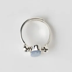 Celestial Silver Marquise Ring
