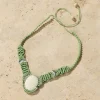 Chhaya Macrame and Bone Necklace