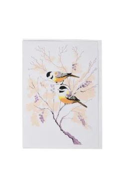 Chickadee Pair Card