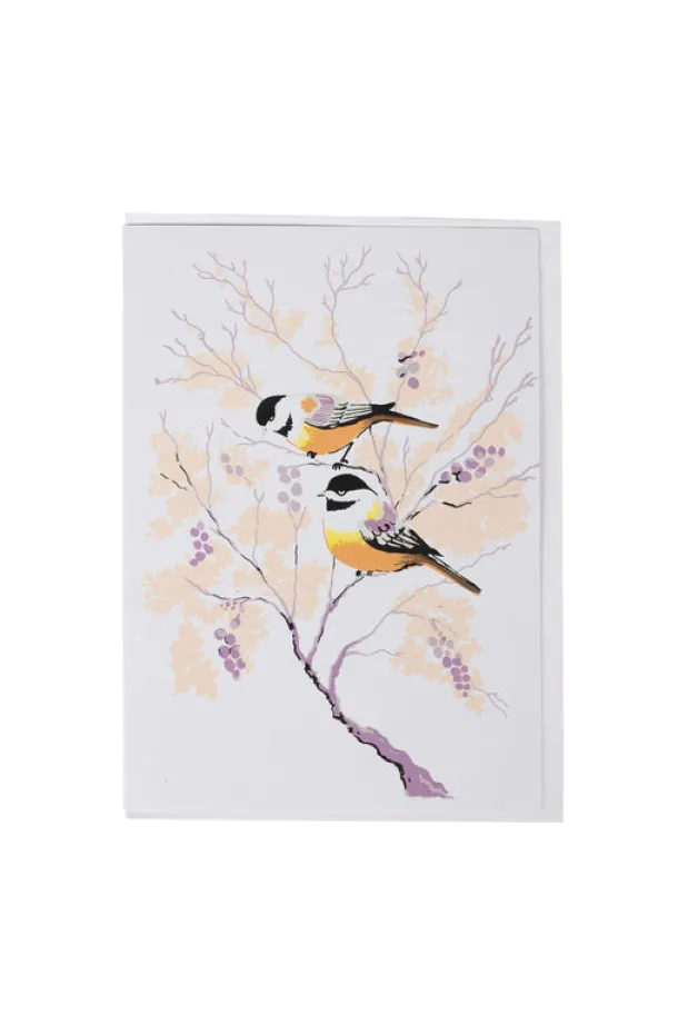 Chickadee Pair Card