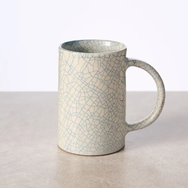 Ciya Blue Crackle Mug