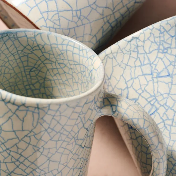 Ciya Blue Crackle Mug