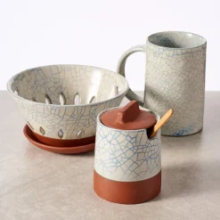 Ciya Blue Crackle Mug