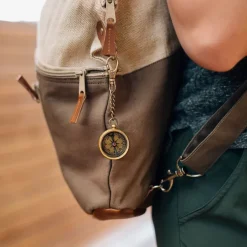 Compass Key Chain