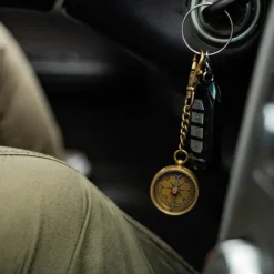 Compass Key Chain