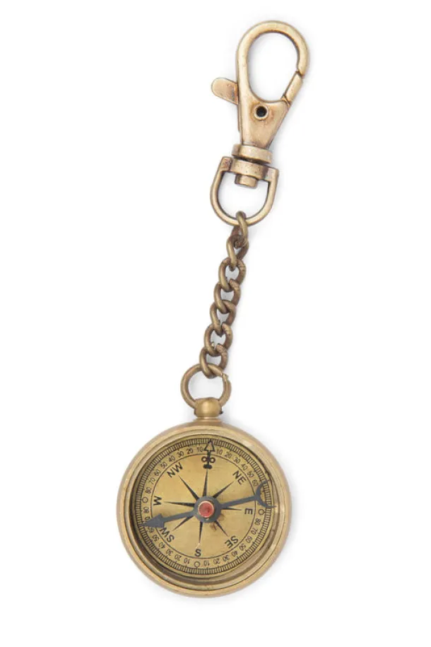 Compass Key Chain