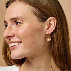 Copper Blossom Earrings