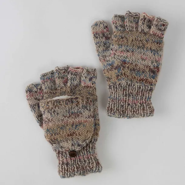 Creamsicle Convertible Mittens - Fingerless Gloves
