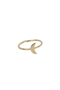 Crescent Moon Ring