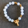 Cross Stretch Bracelet