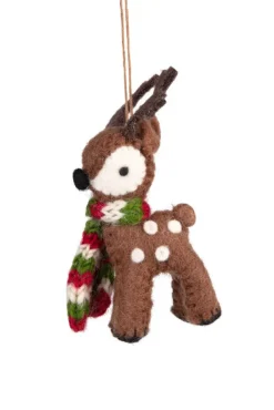 Cuddly Reindeer Ornament