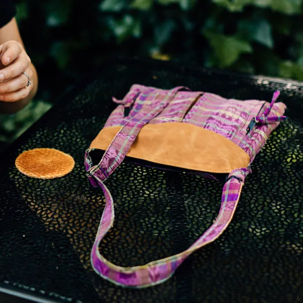 Cuerina & Cloth Bag