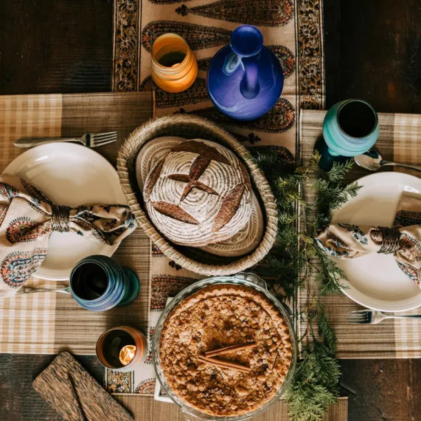 Cypress Tree Table Runner