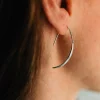 Damini Silver Teardrop Earrings