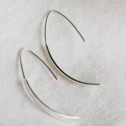 Damini Silver Teardrop Earrings