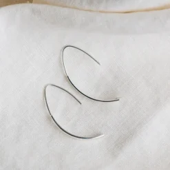 Damini Silver Teardrop Earrings