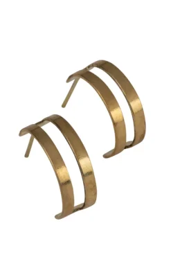 Duality Hoop Earrings