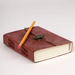 Endless Knot Leather Journal