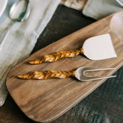 Feather Cheese Knife Set