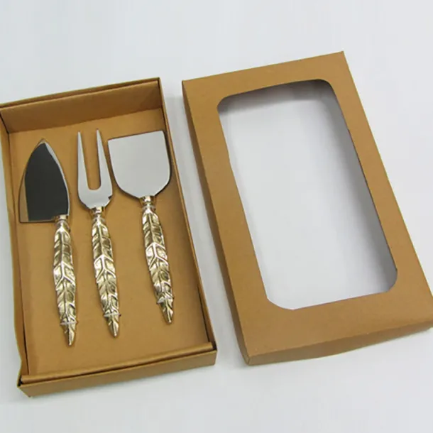 Feather Cheese Knife Set