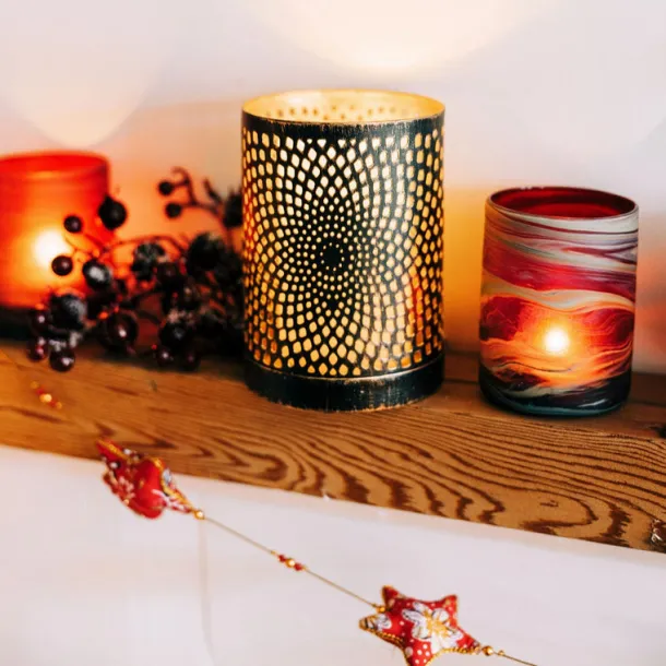 Fiery Sands Candleholder