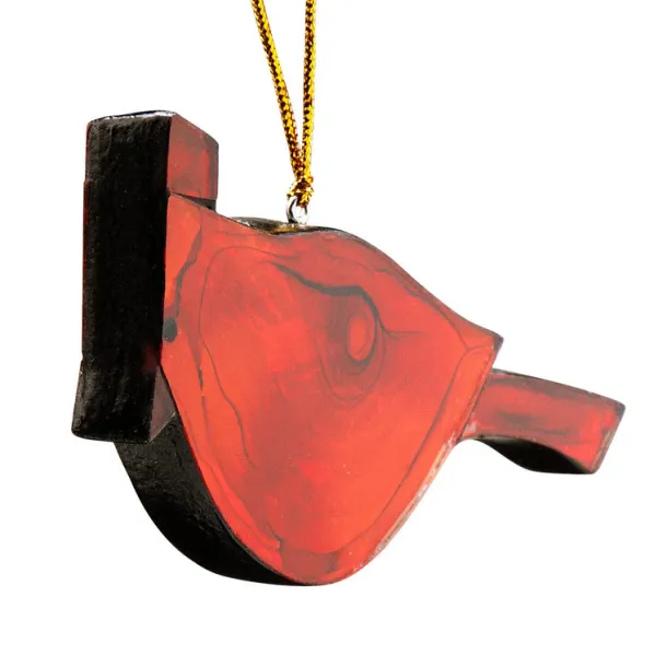 Fire Bird Ornament