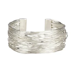 Flight of Silver Bracelet