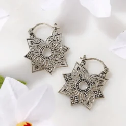 Floral Jali Earrings