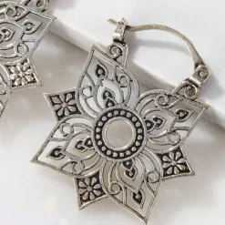 Floral Jali Earrings