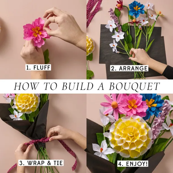 6 Flower Bouquet Kit