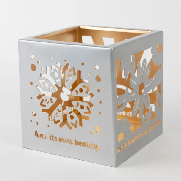 Four Seasons Cube Candleholder