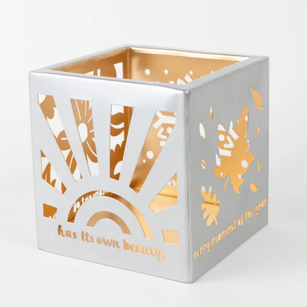 Four Seasons Cube Candleholder