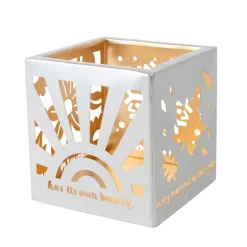 Four Seasons Cube Candleholder