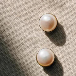Freshwater Pearl Stud Earrings