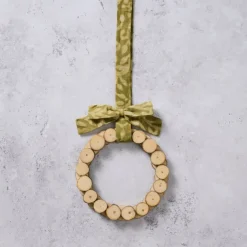 Full Circle Wood Mini Wreath