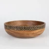 Gather Round Wood Serving Bowl
