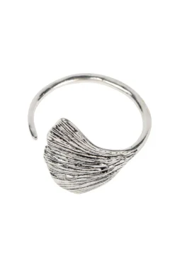 Ginkgo Leaf Ring