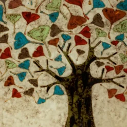 Ginkgo Tree Reverse Painted Tray