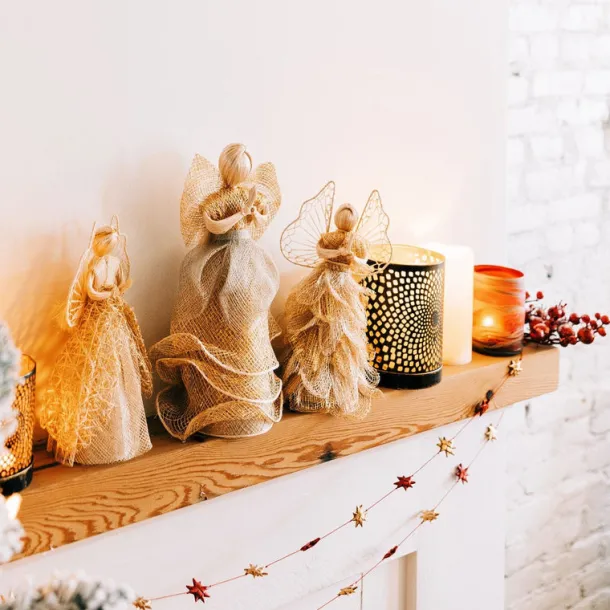 Golden Angel Tree Topper