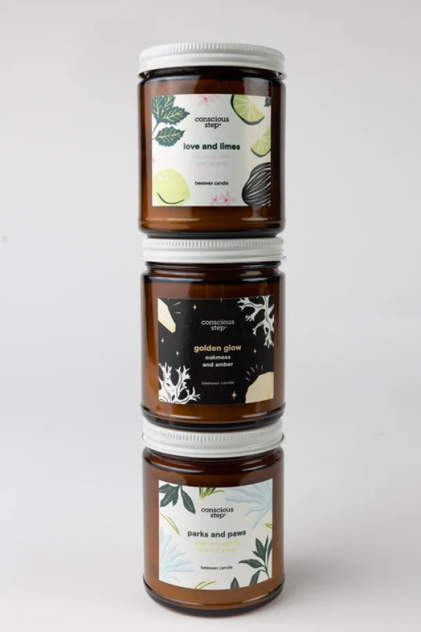 Golden Glow Candle