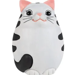 Gray Cat Eyeglass Holder