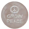 Grow Peace Garden Plaque