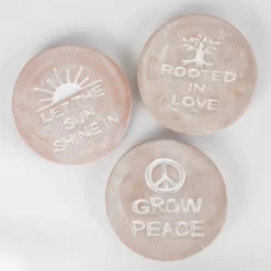 Grow Peace Garden Plaque