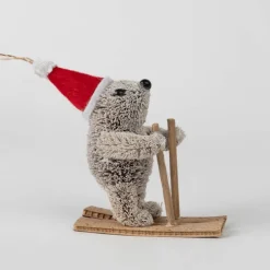 Gus the Ski Bear Ornament