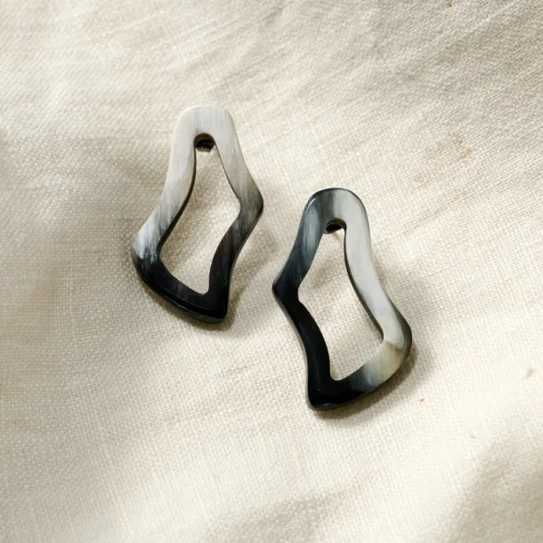 Hai Reclaimed Horn Post Earrings