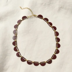 Half Moon Brass Choker