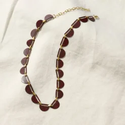 Half Moon Brass Choker