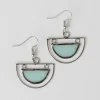 Half Moon Capiz Earrings